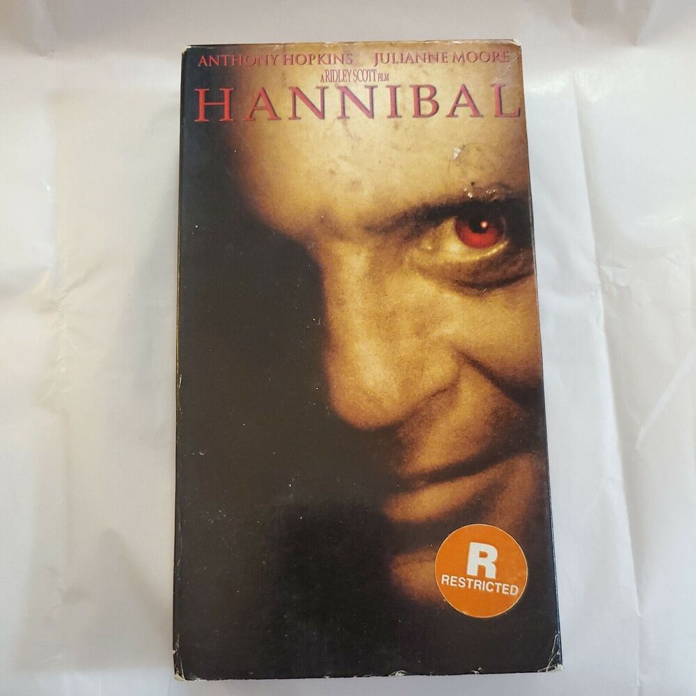 Hannibal (VHS, 2001) Julianne Moore, Anthony Hopkins